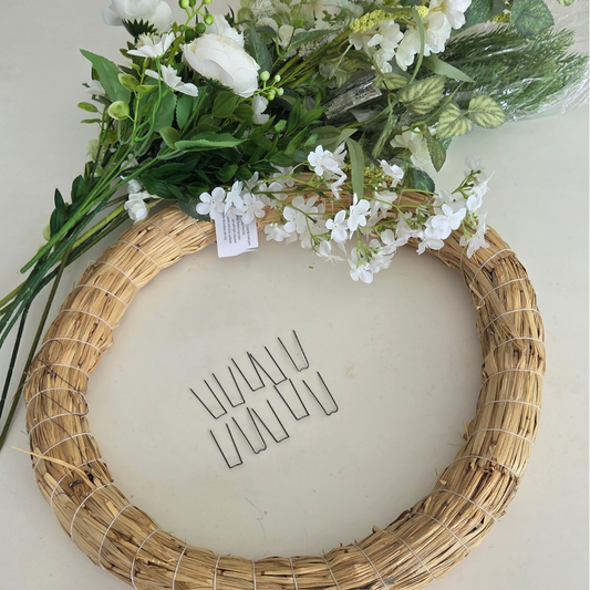 DIY Kit - Large Spring 'Whimsy' Door or Wall Wreath