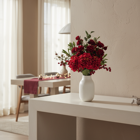 The Winter Grandeur Arrangement | Luxury Artificial Winter Flower Arrangement