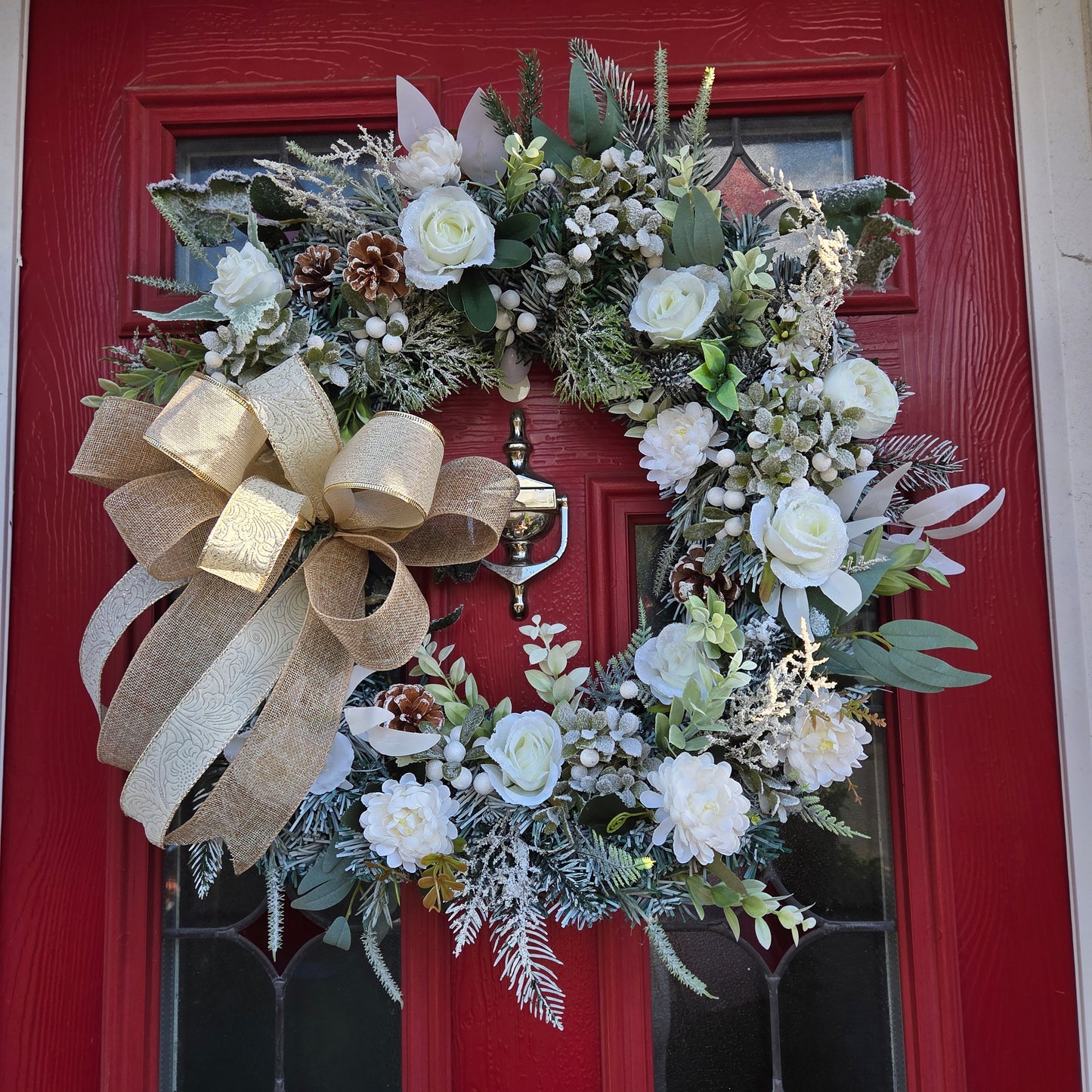Deluxe Natural Wreath, luxury Christmas decor