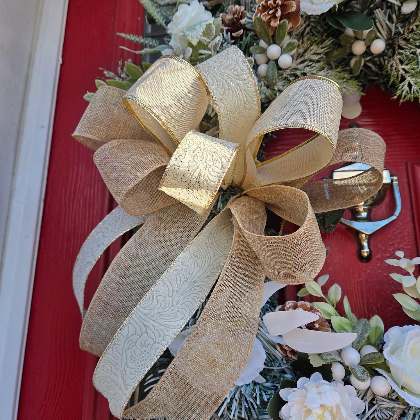 Deluxe Natural Wreath, luxury Christmas decor