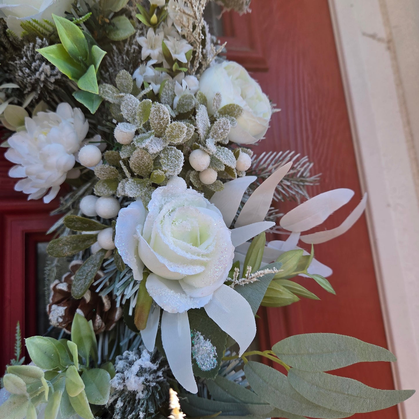 Deluxe Natural Wreath, luxury Christmas decor