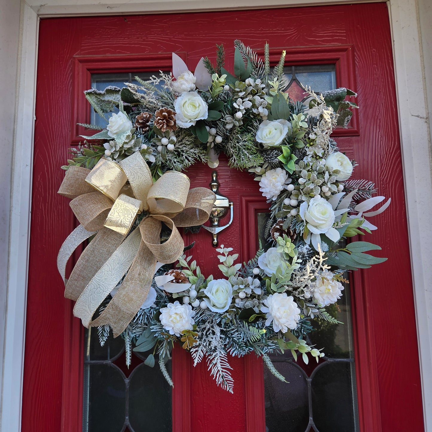 Deluxe Natural Wreath, luxury Christmas decor