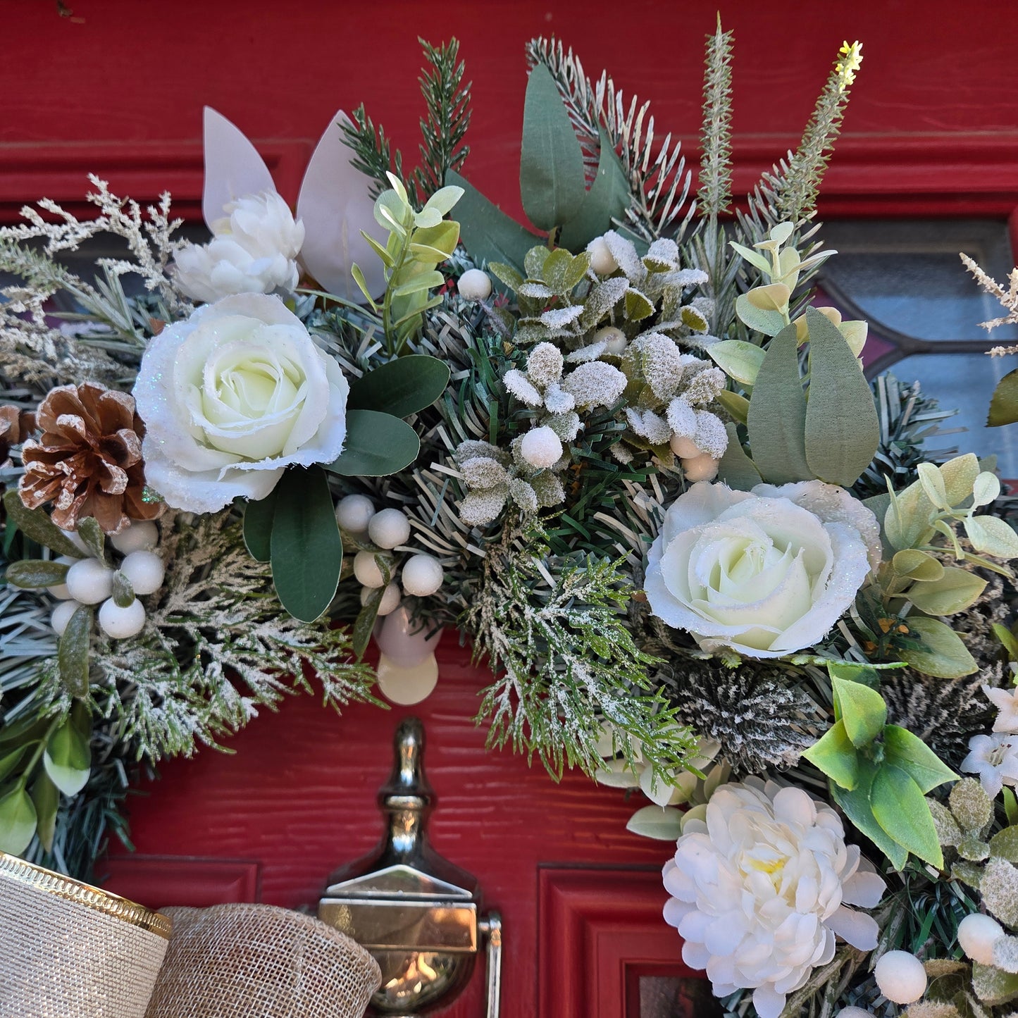 Deluxe Natural Wreath, luxury Christmas decor